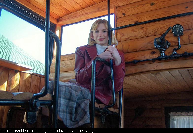 Hanging out in the cupola