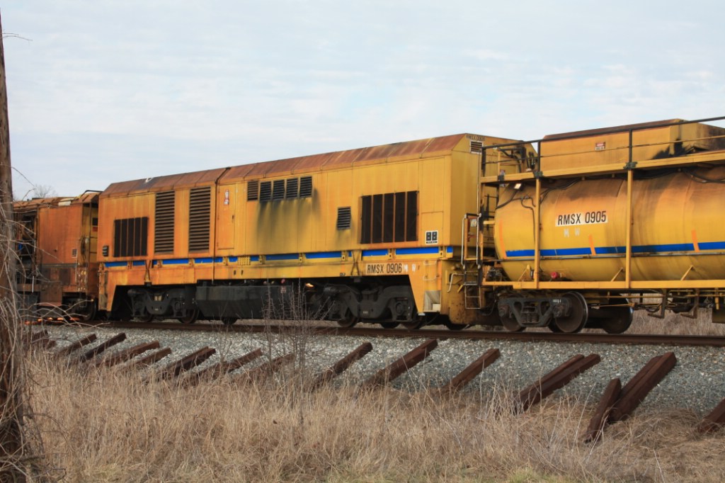 Harsco RMSX 0906 Railgrinder Power Car