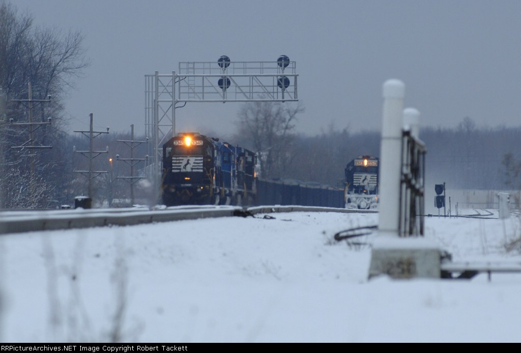 all tracks had traffic west