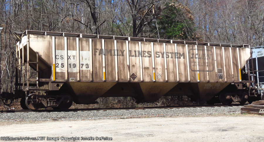 CSX #251973 "Family Lines System"