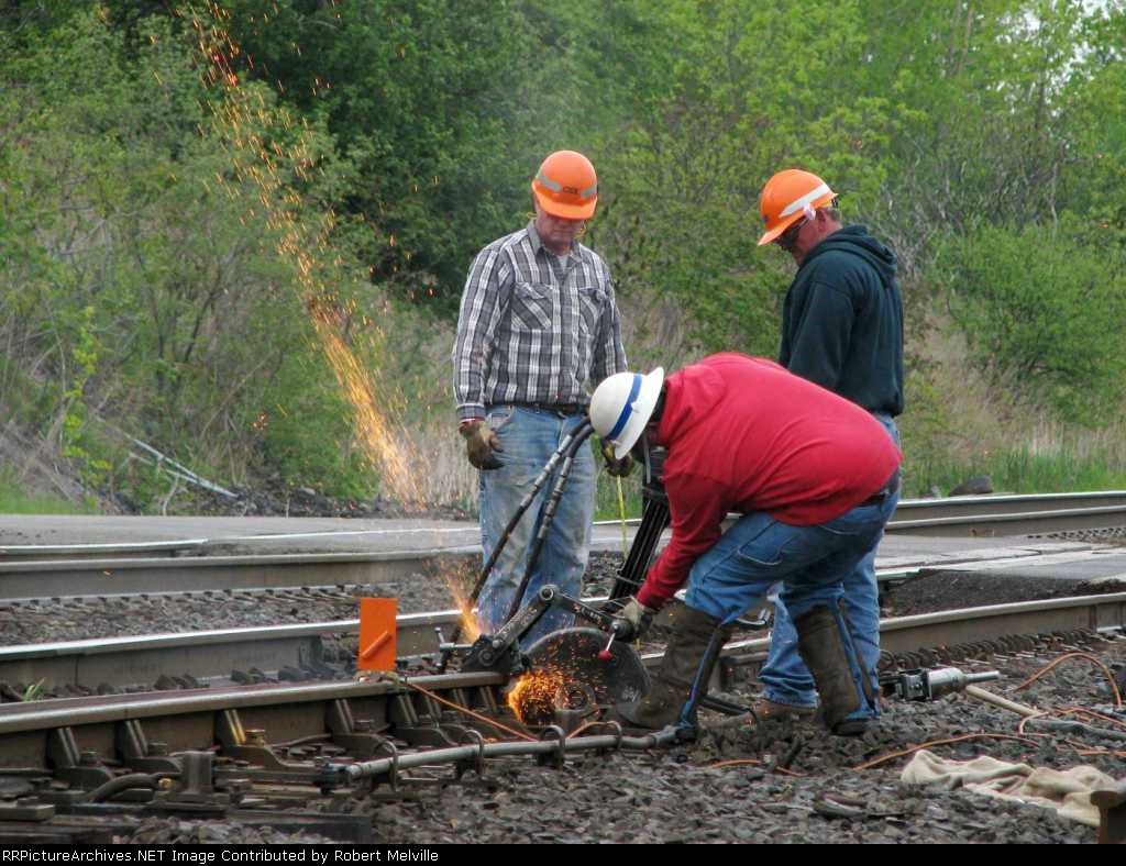 Another look at the 2nd cut on the bad rail