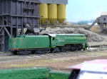 HO NSWGR 3805 Just finshed loading the tender with coal on AMRA Victorian Branch layout
