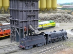 NSWGR 3628 (Austrain Model) at Lloydhurst coal stage before rebuild of loco