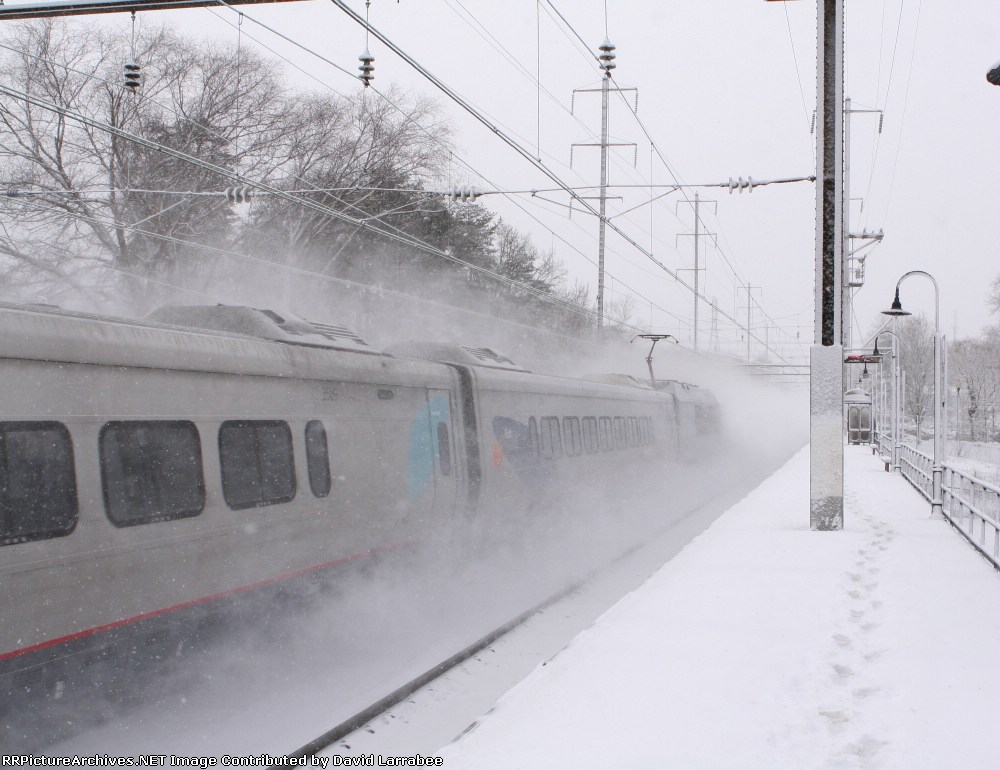Odenton on a Snowy Monday Morning