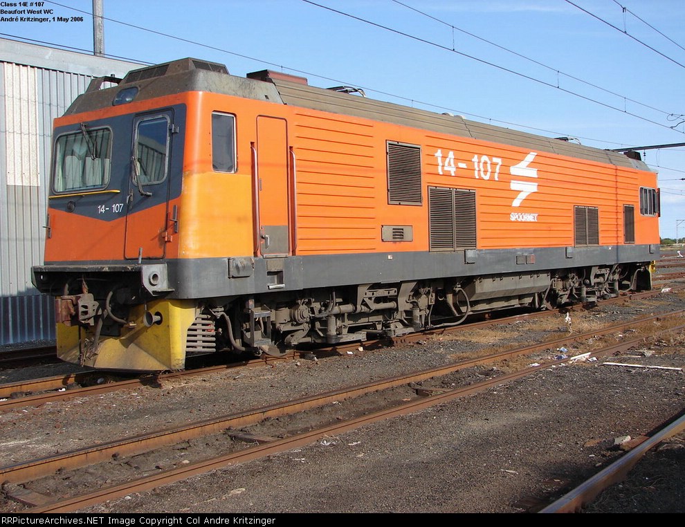 Spoornet Class 14E1 14-107