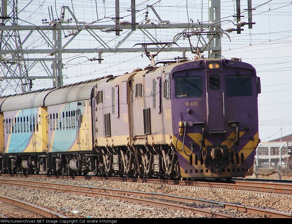 Spoornet Class 18E 18-405 (Series 1)