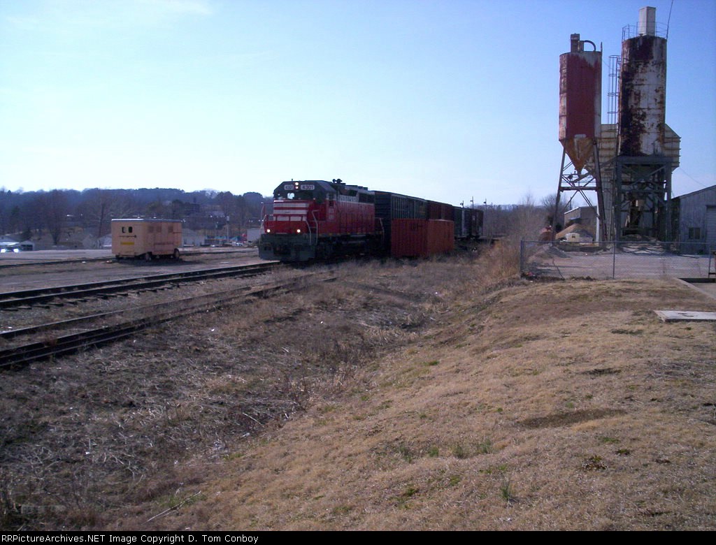 Past the Cement Plant