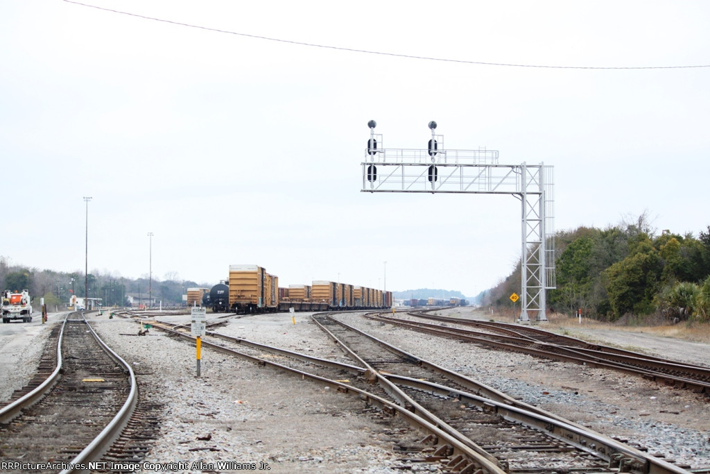 Moncrief Yard from McQuade Street