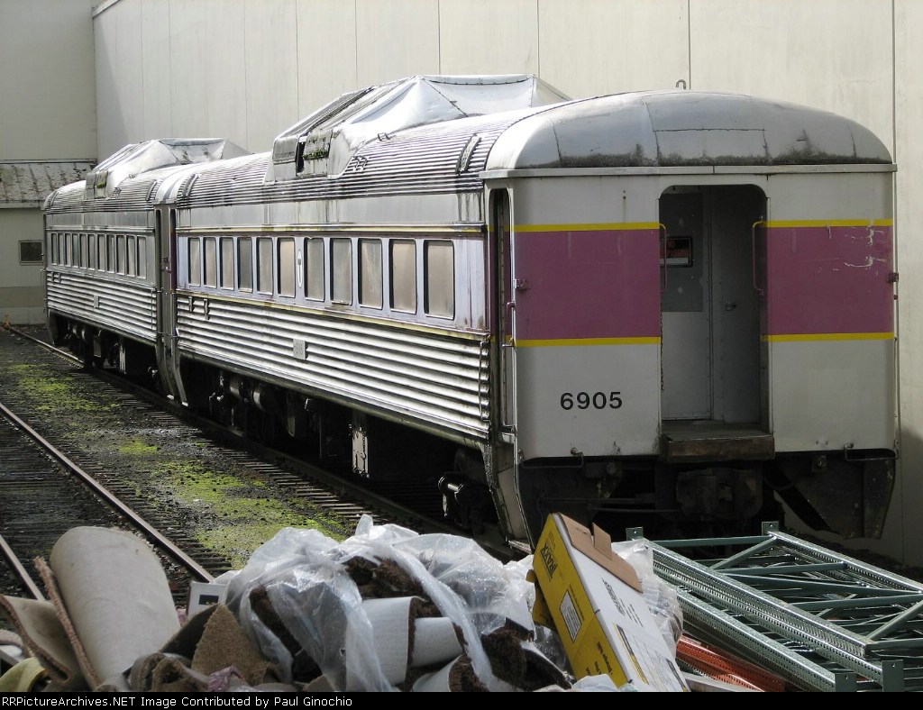 Two Abandoned Budd Cars