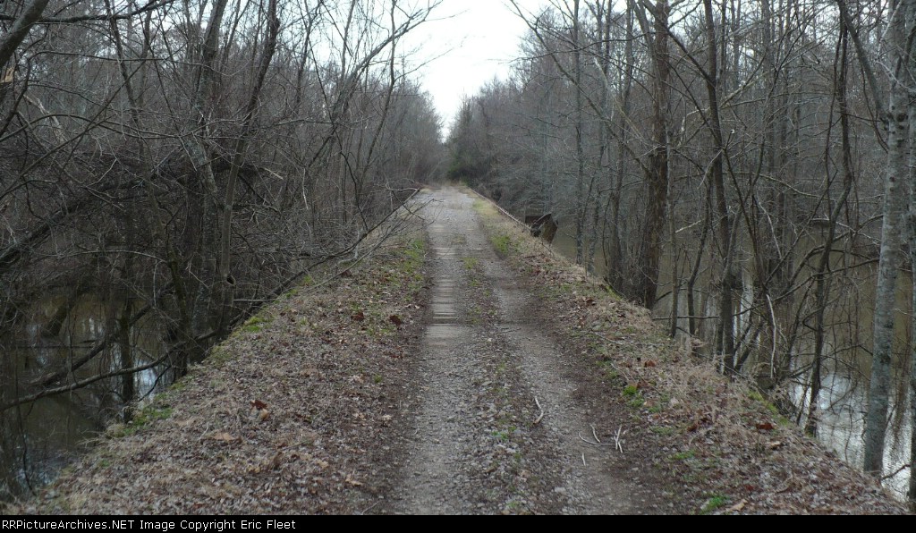 Former NC&STL main line
