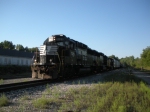 NS 7129 rolls through Ann Arbor.