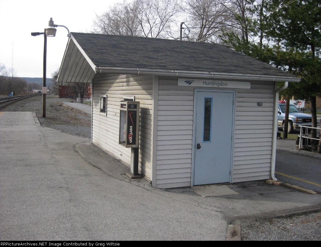 Current Huntingdon Amtrak Station