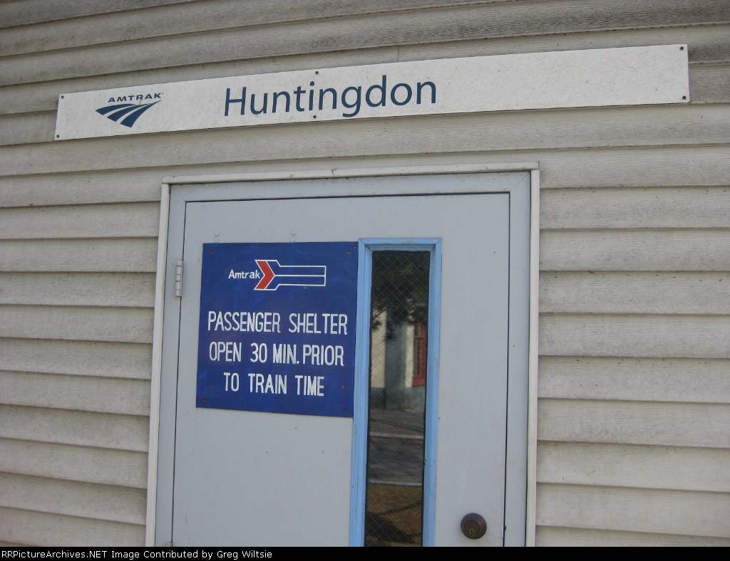 Amtrak Huntingdon Passenger Shelter