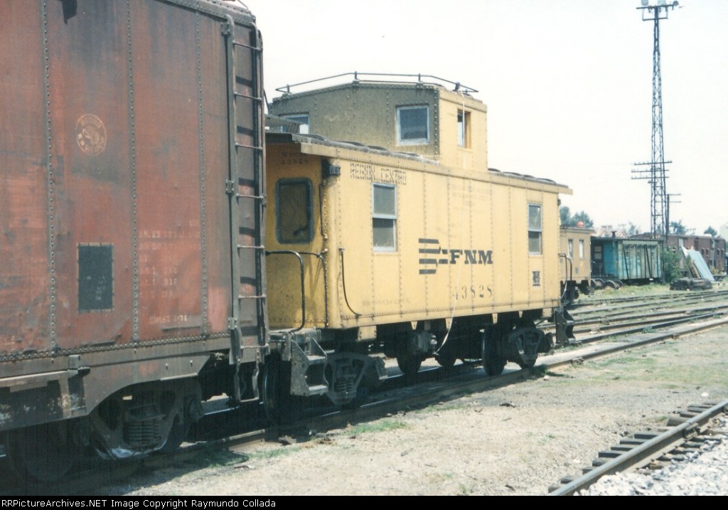 FNM 43828 leaving the station