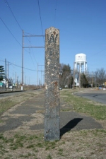 Cast Iron PRR Whistle Post