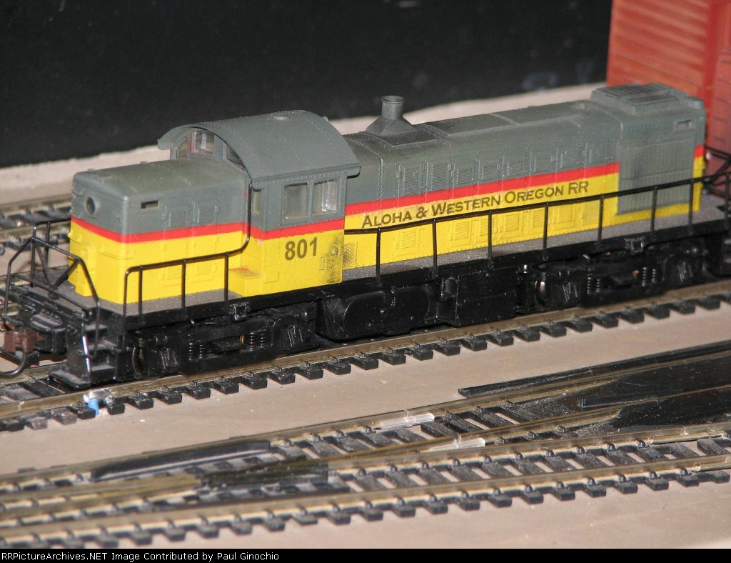 Aloha and Western Oregon Lines diesel 