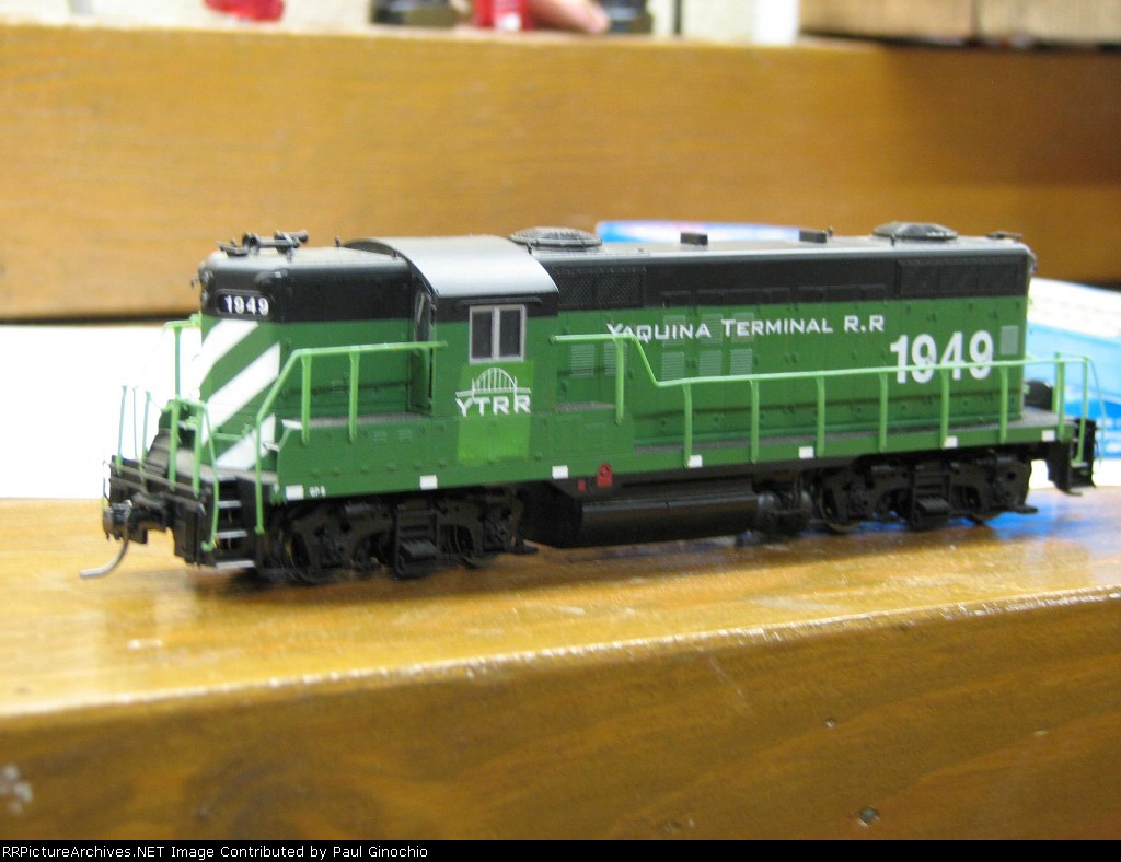 An ex BN locomotive in HO scale