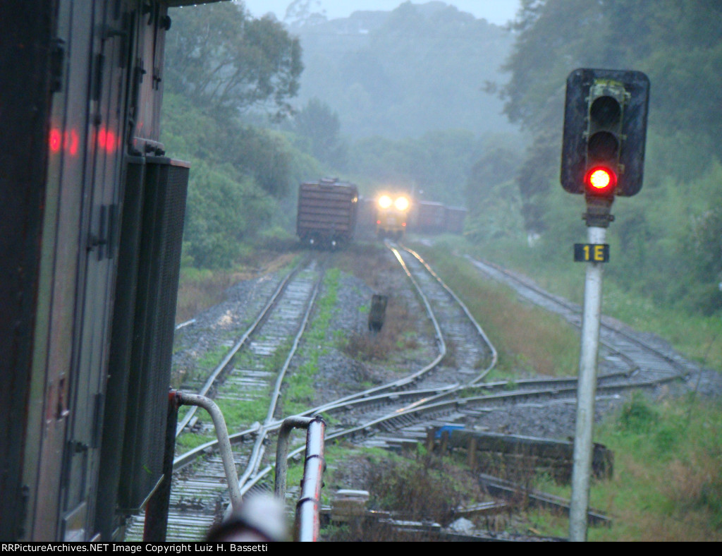 Red Signal at Piraquara Yard