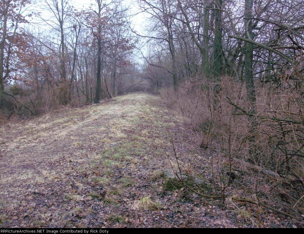 Former siding to Mt.Clair mine