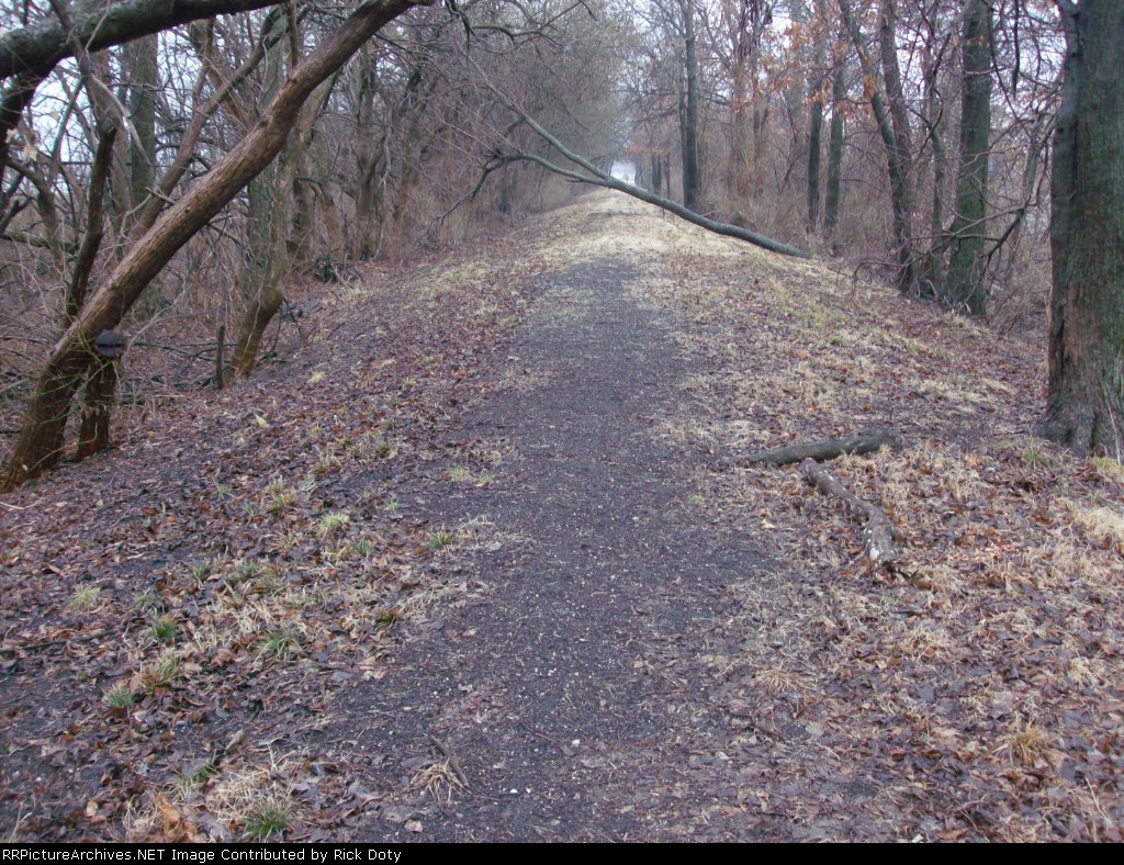 Former siding to Mt.Clair mine