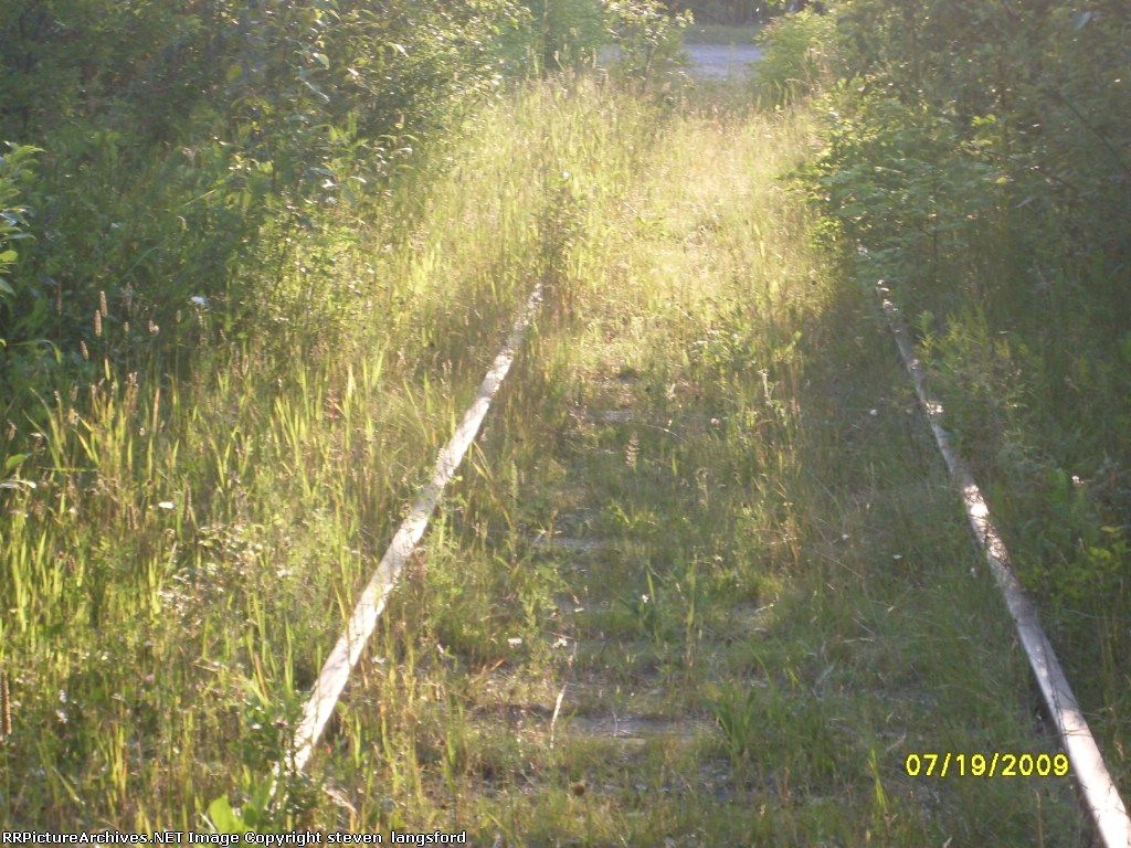 Old Rails At Sunset