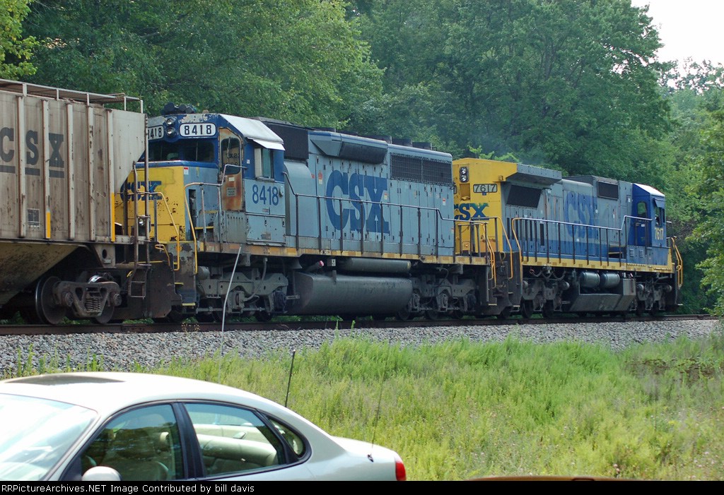 CSXT 8418  xC&O/7567
