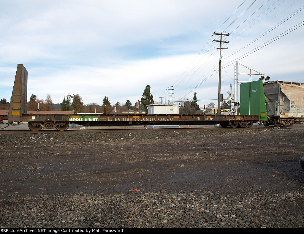 BNSF, ex BC rail bulkhead