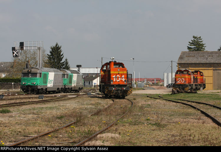 SNCF BB 67543-67594. Coals Rail 104-20-05