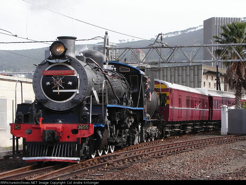 SAR Class 24 3655 (2-8-4)