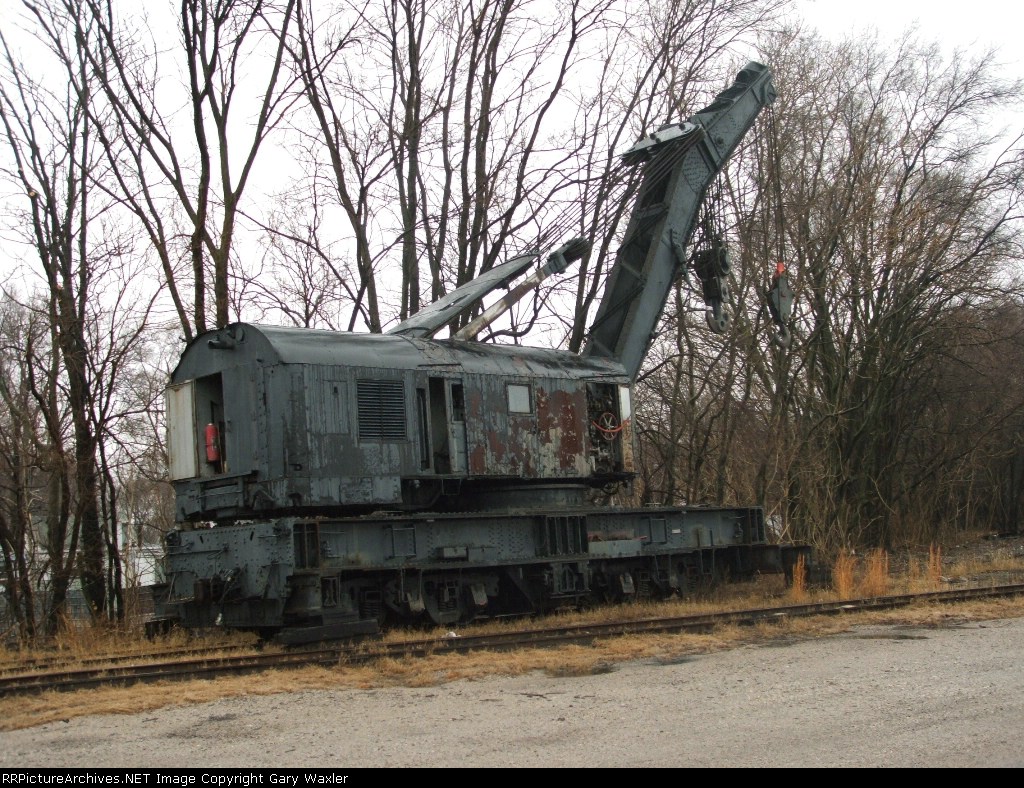 Indiana RR wreck crane