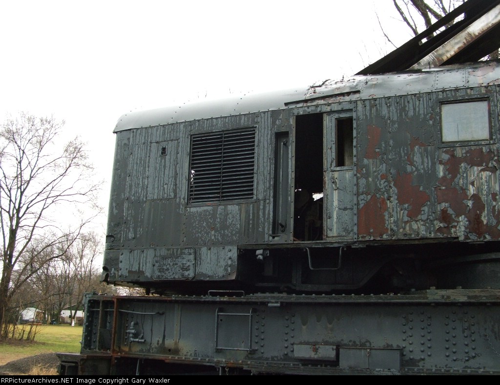 Indiana RR wreck crane