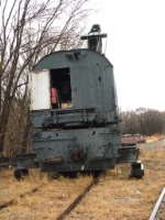 Indiana RR wreck crane