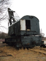 Indiana RR wreck crane