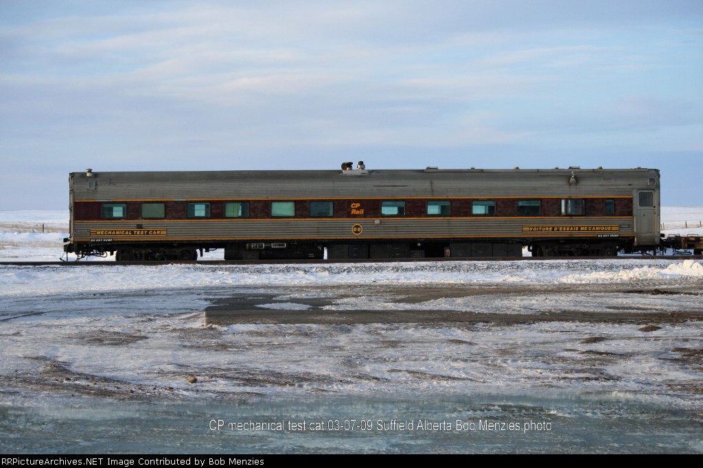 CP mechanical test car