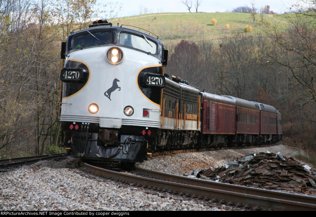 955 WB on the Clinch Valley