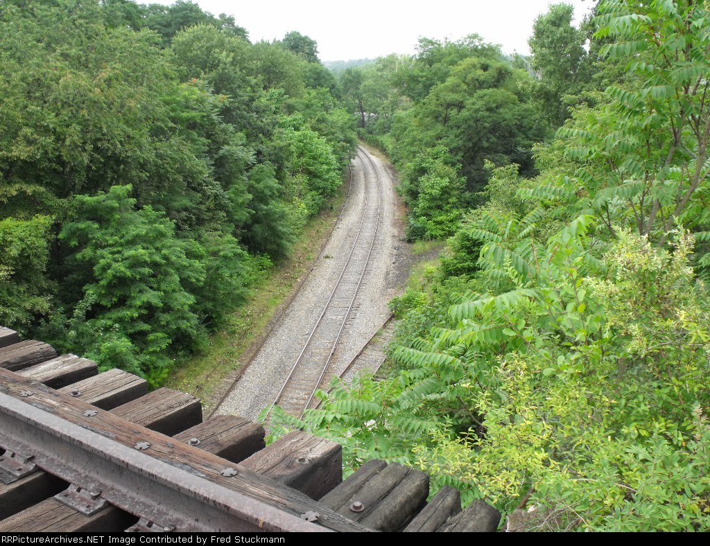 EL bridge over CSX.