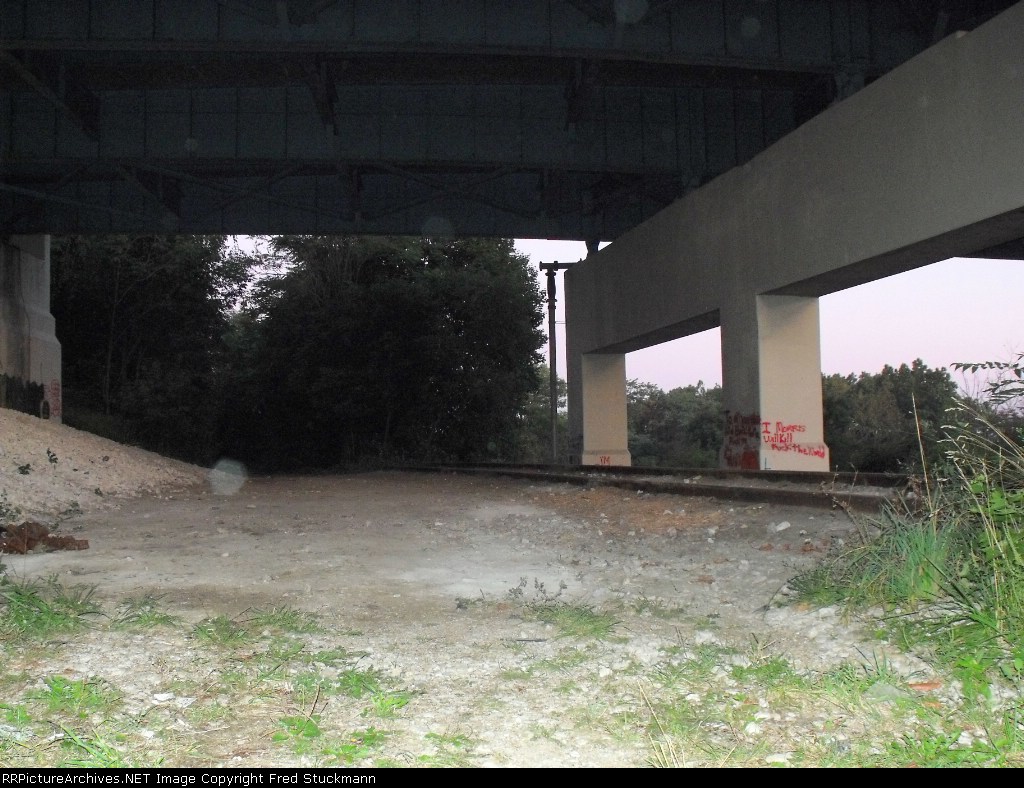South end of the massive SR8 bridge.