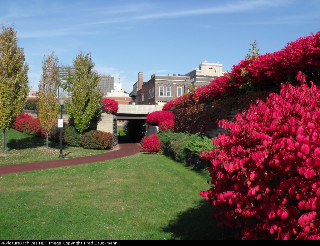 Bridge under Exchange St.