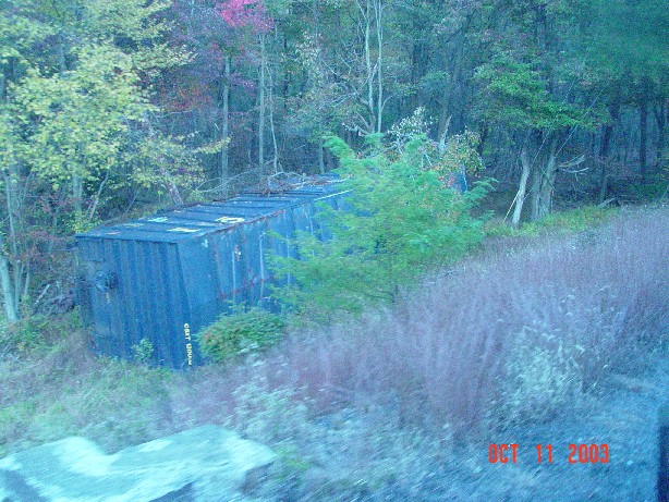 Crashed Boxcar