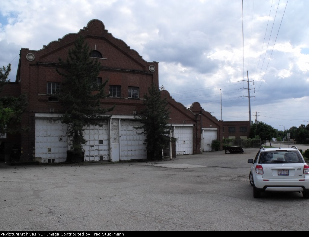 Northern Ohio Traction and Light car barns.