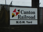 Canton Railroad Sign