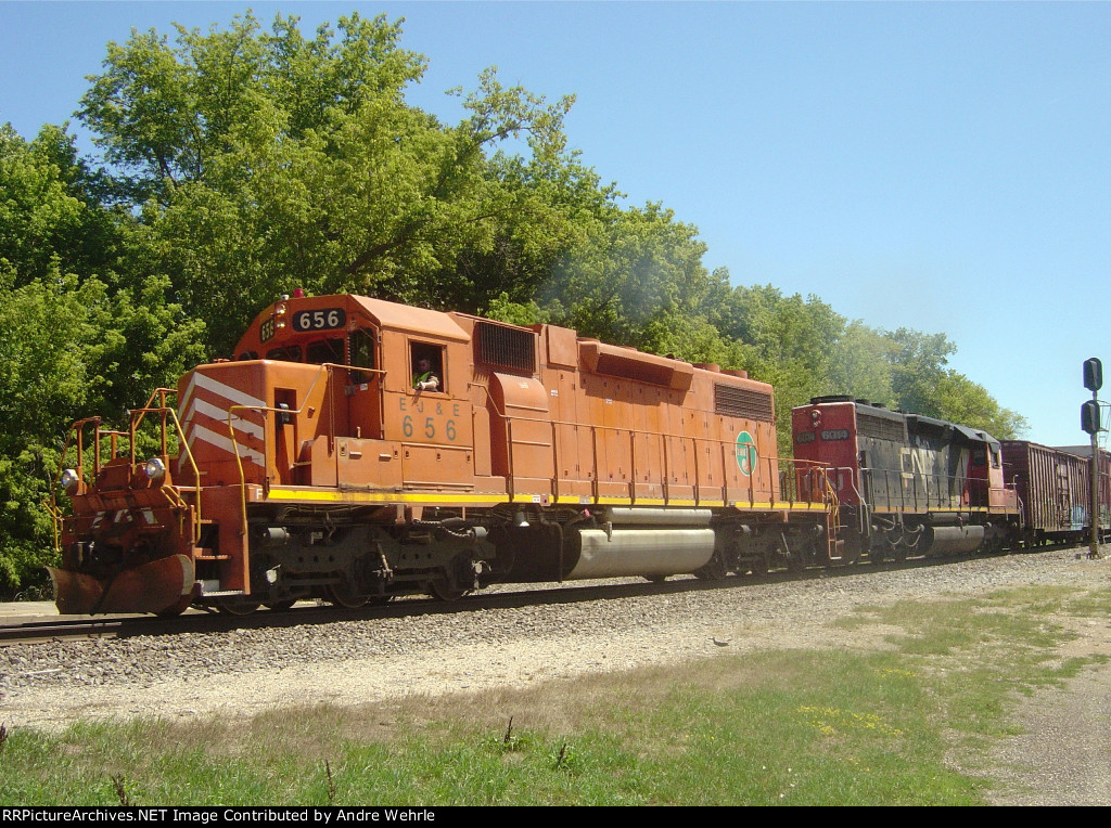 With work complete and southbound traffic clear, L510 makes for Shops