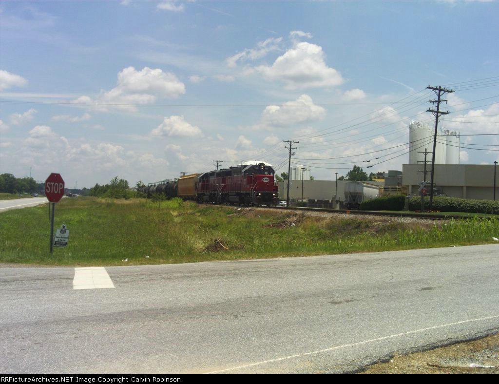 Between Laurens and Fountain Inn SC