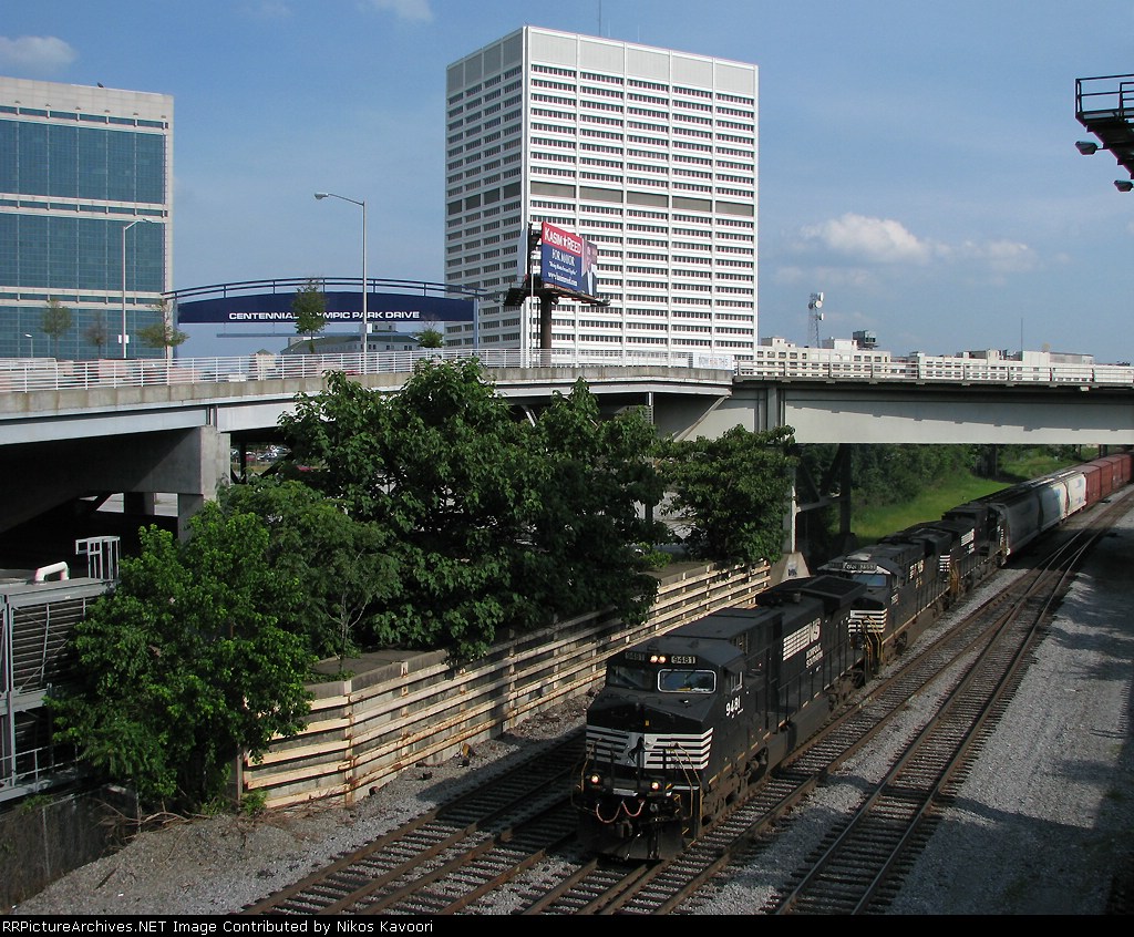 NS heading under the World Congress Center