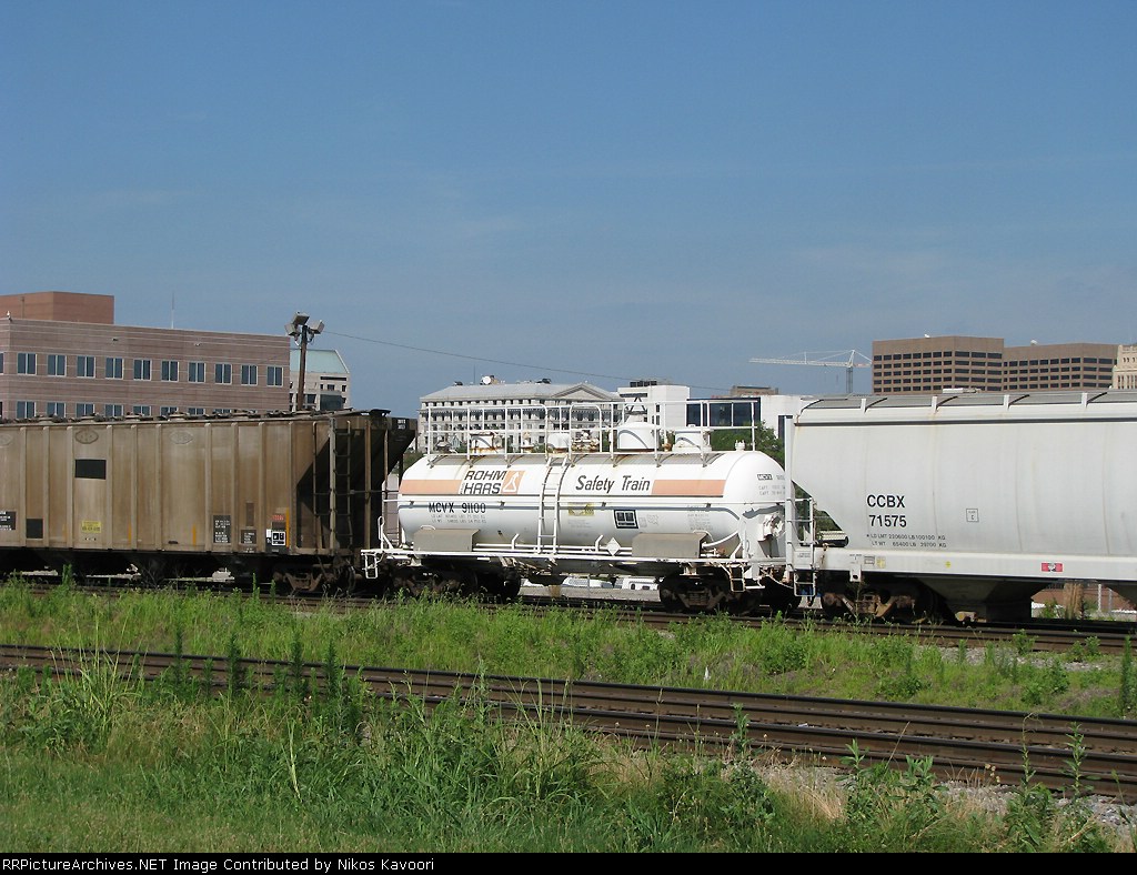 Rohm Haas Safety train tankcar