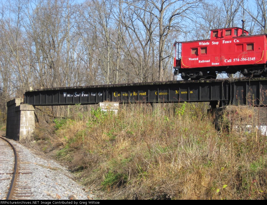 Catawissa Caboose Motel Bridge