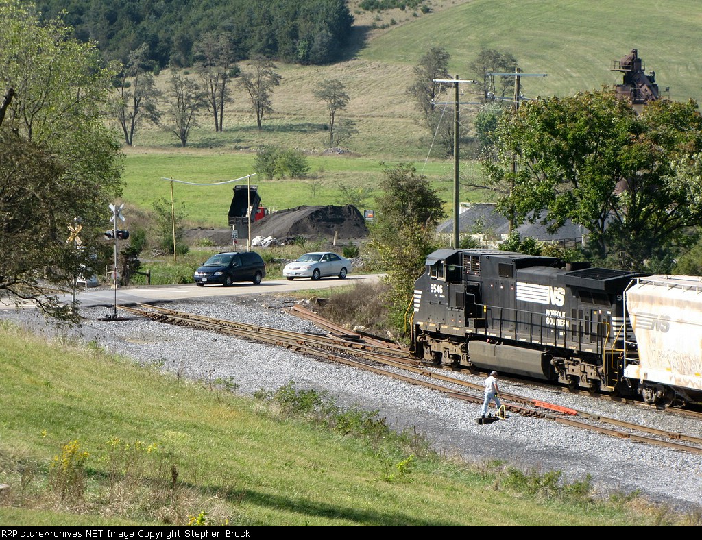 Two safe drivers wait patiently for the V94