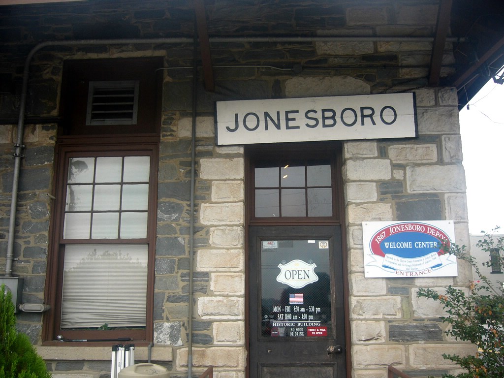 The Old Central of Georgia (IC)/Southern Railway Station, Downtown 