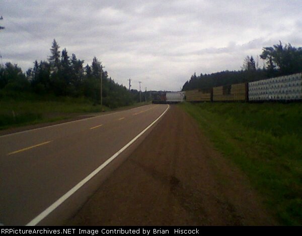 Truro switcher at Brookfield spur.