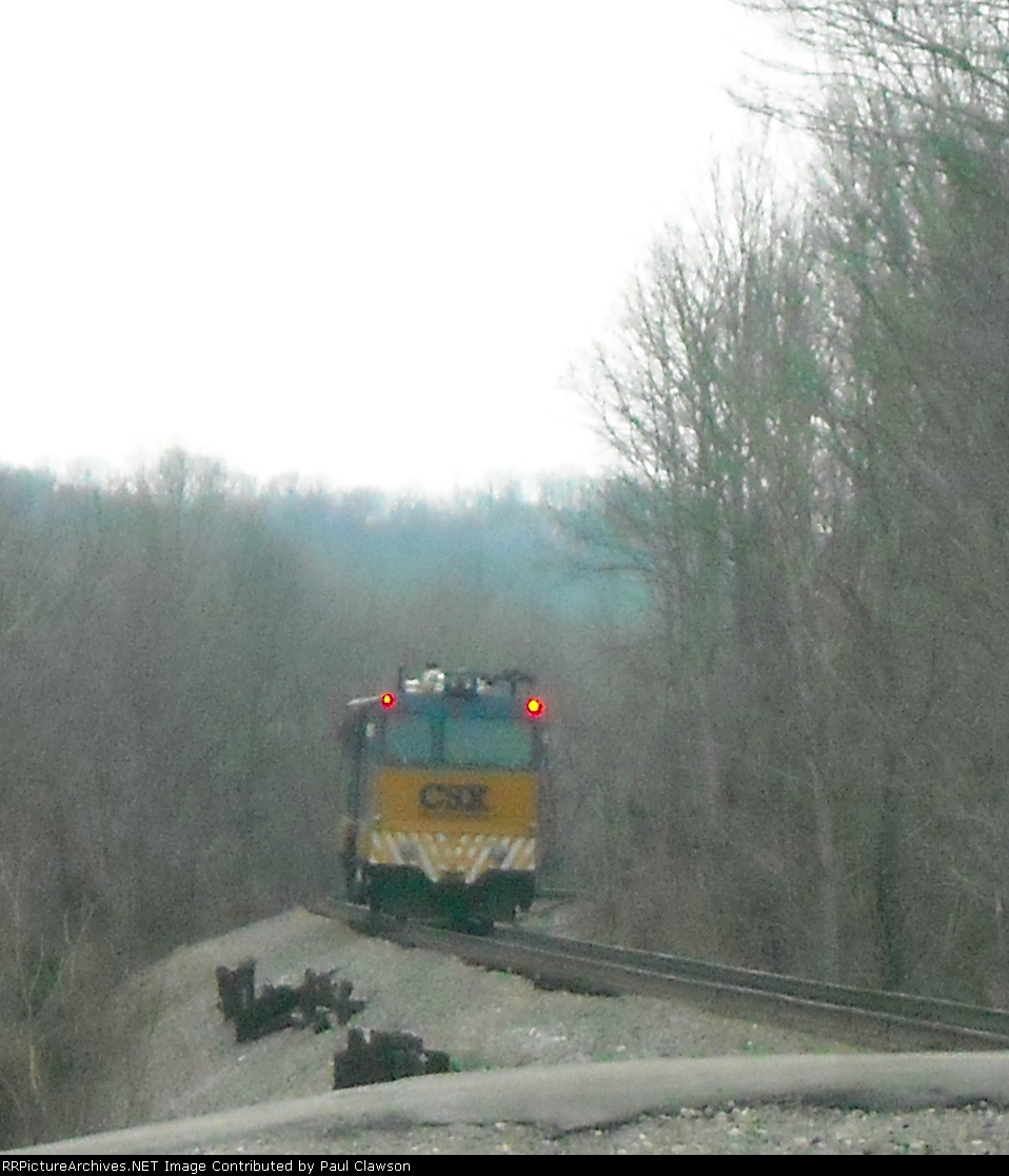 CSX GMS-1 in Ben Hur, VA North Bound in Pennington DTC Block